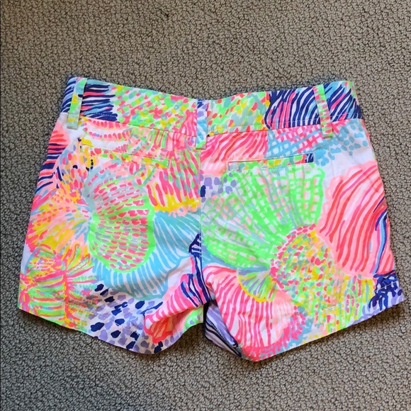 Lilly Pulitzer the Callahan Short sz 0 EUC - Picture 2 of 3